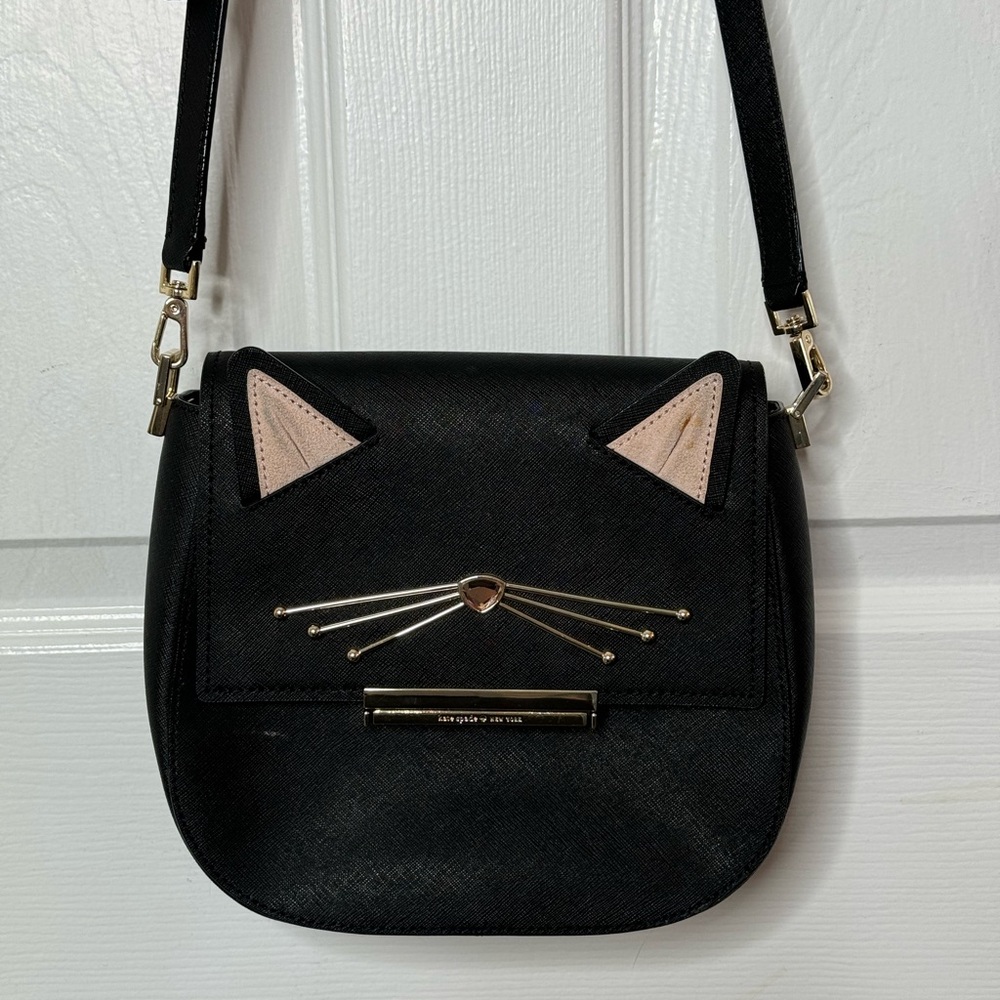 Kate Spade Black Cat Purse